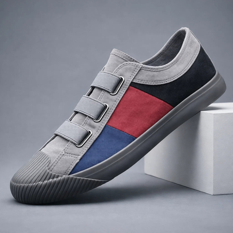 Monet-Inspired Canvas Sneakers