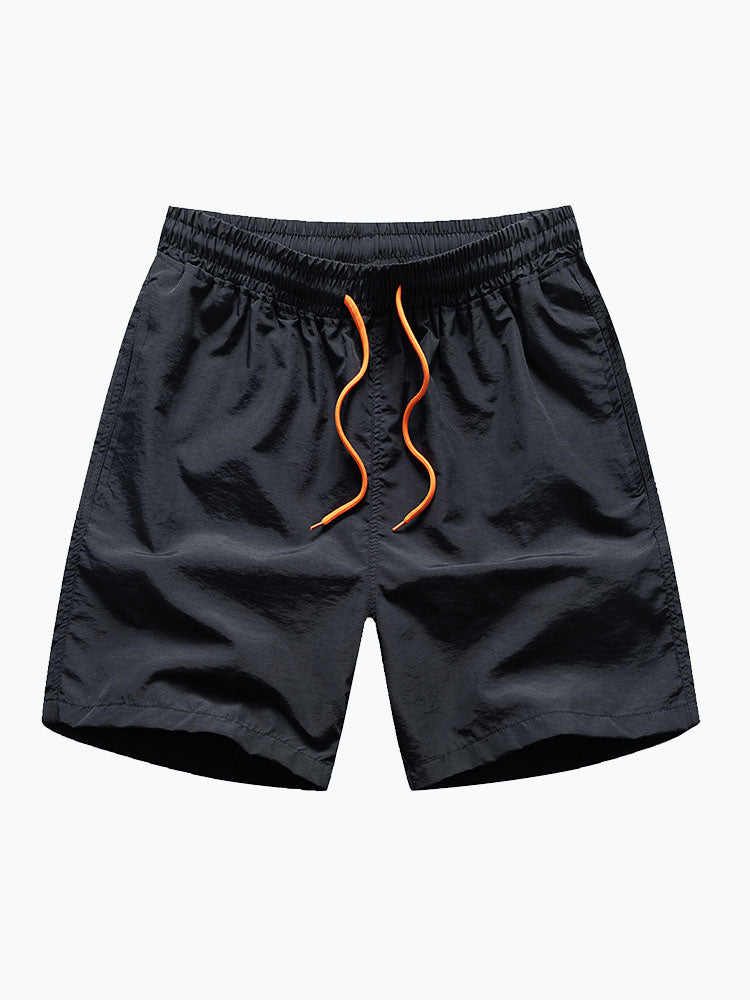 Regular Fit Sunglasses Palm Tree Print Cotton T-Shirt & Swim Shorts