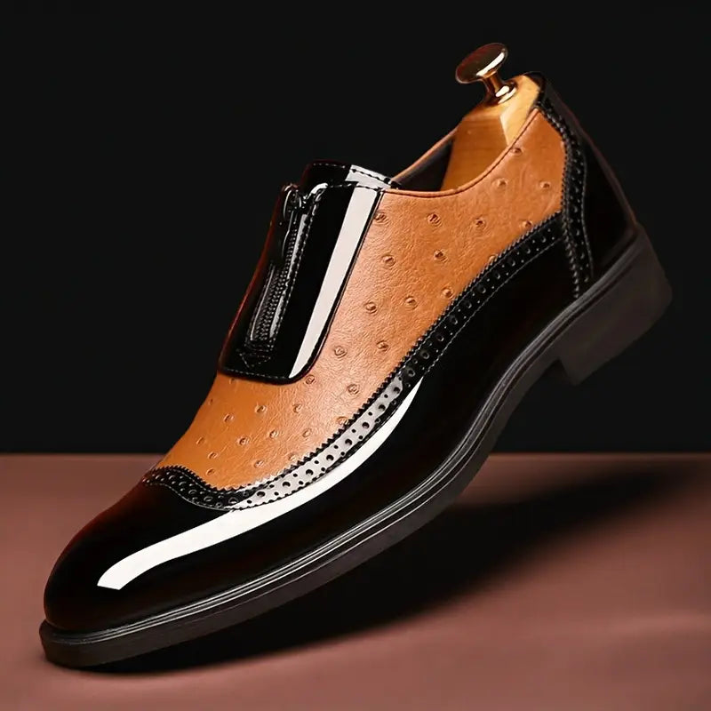 Ostrich Leather Loafers by Ravello