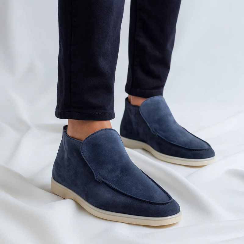 Marco Suede Chukka Slip-Ons