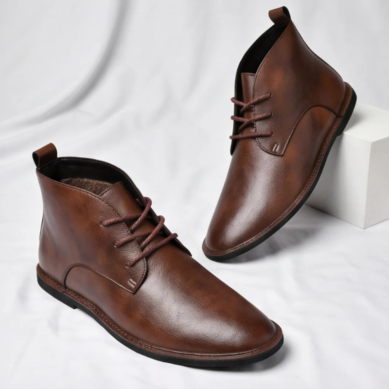 Mayfair Leather Ankle Boots