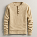 Hudson Long Sleeve Henley Shirt