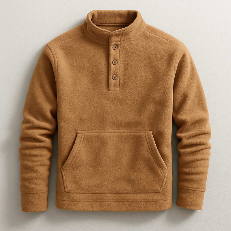 Preston Fleece Henley Sweatshirt