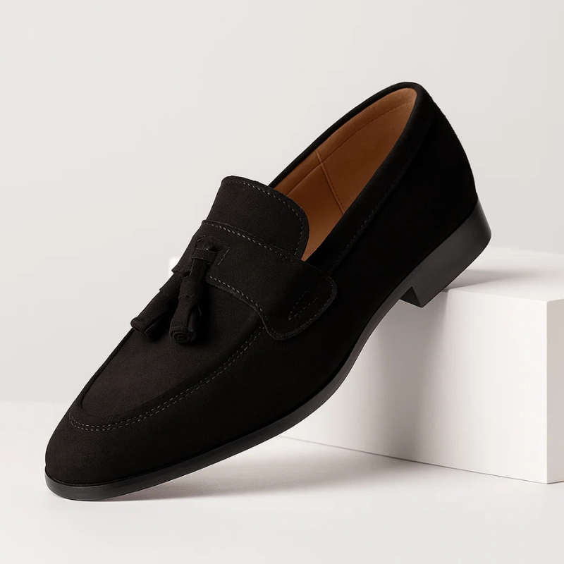 Marco Italia Suede Slip-On Loafers