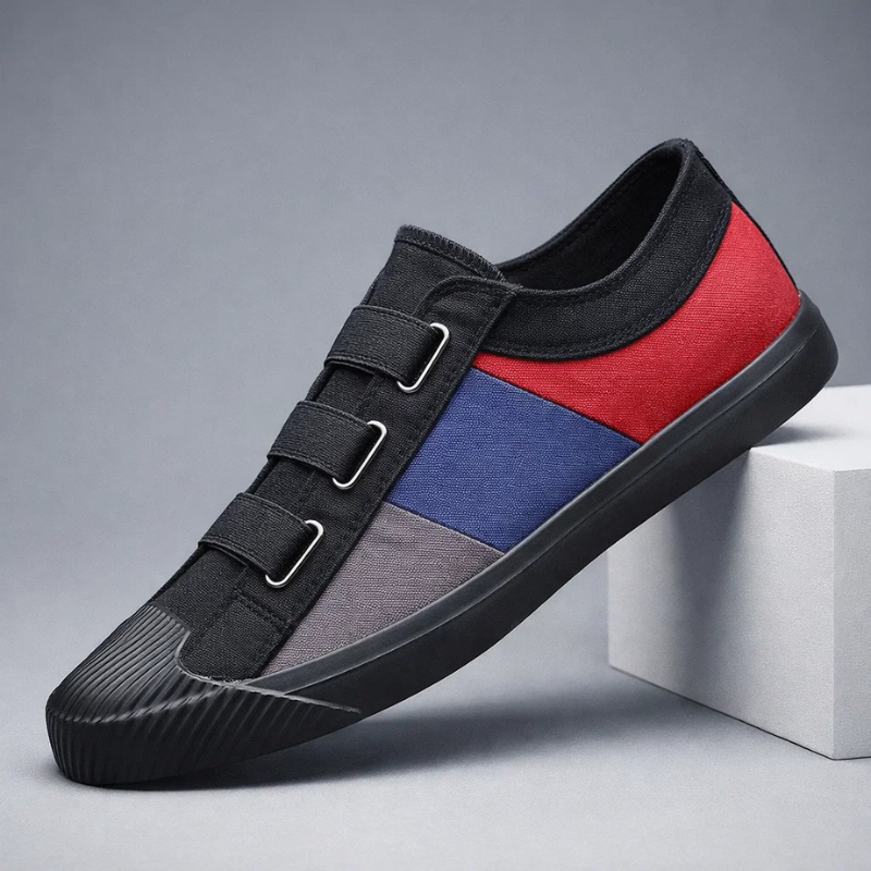 Monet-Inspired Canvas Sneakers