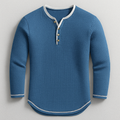 Ellis Long Sleeve Henley Shirt