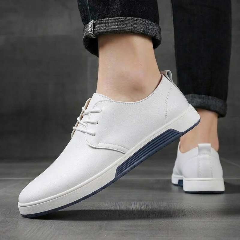Claude Genuine Leather Sneakers