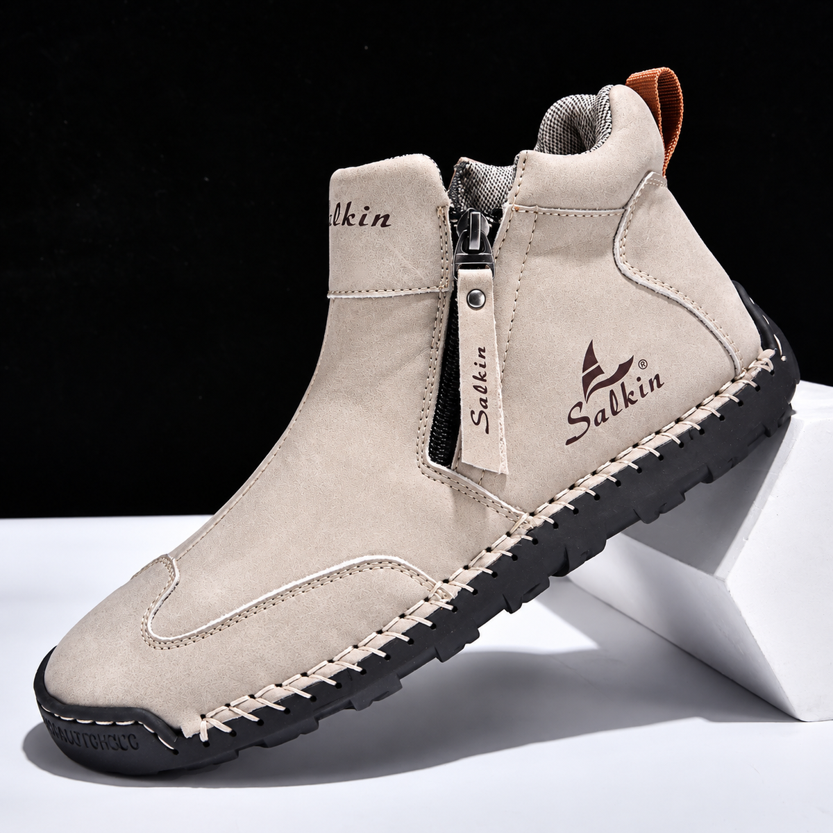 Adventure-Ready Leather Footwear