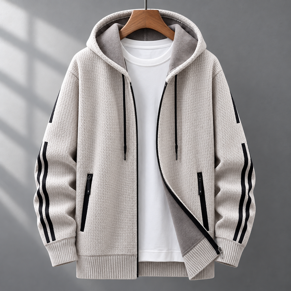 Remy Waffle Knit Hoodie