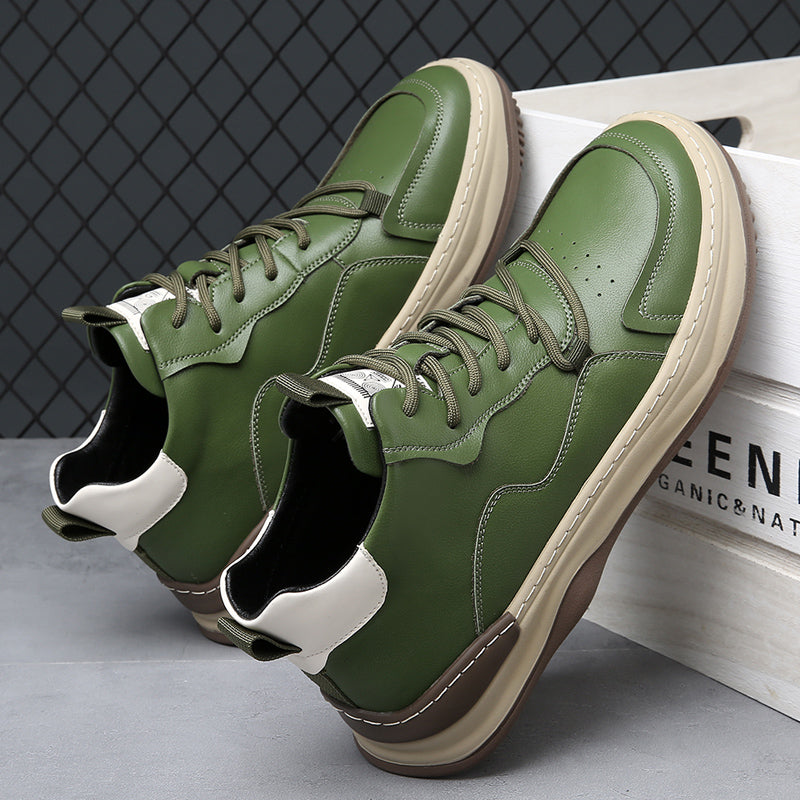 Authentic Italian Leather Sneakers by Ravello