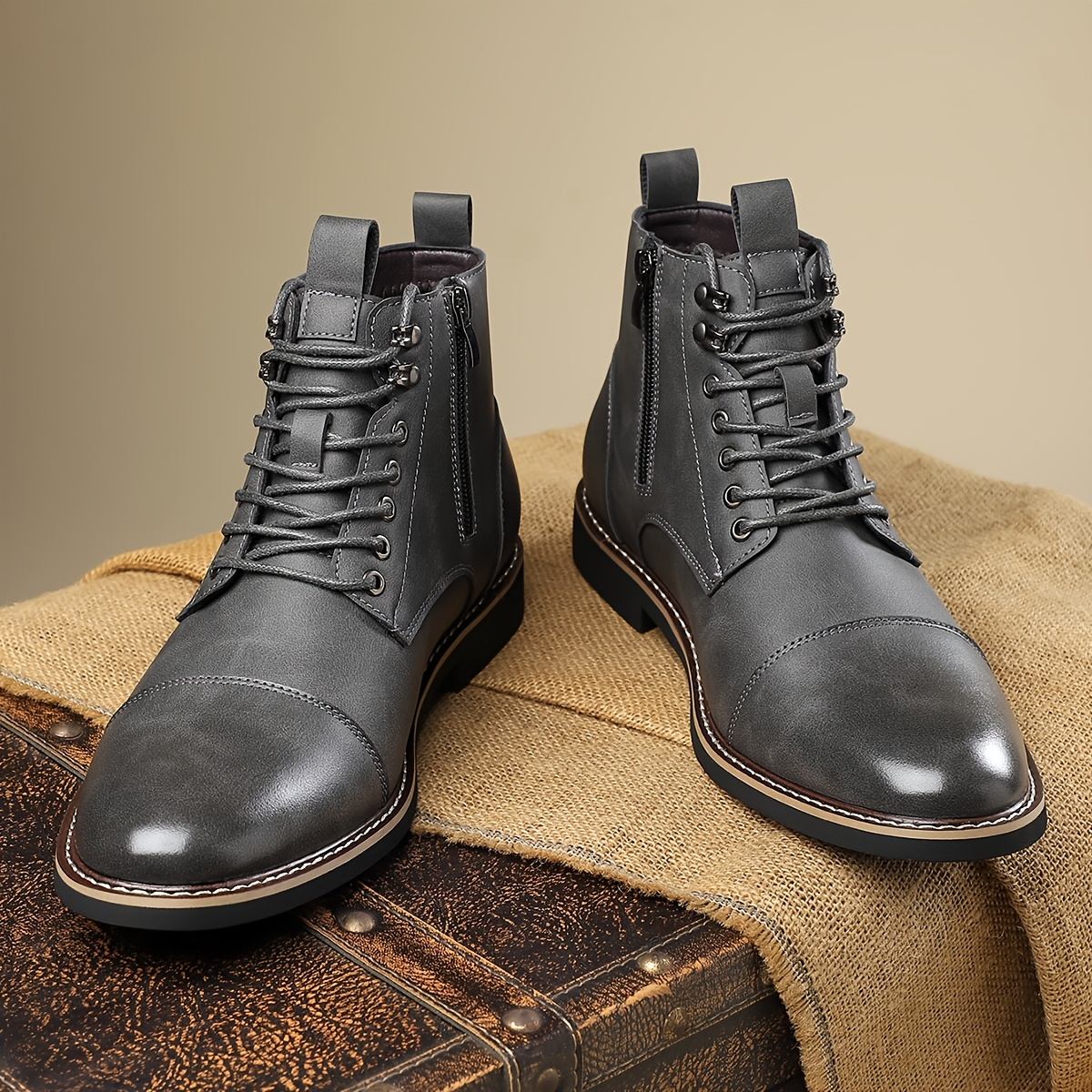 Authentic Leather Heritage Boots