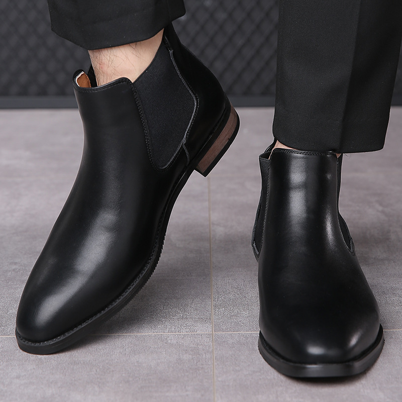 Harrison Leather Ankle Boots