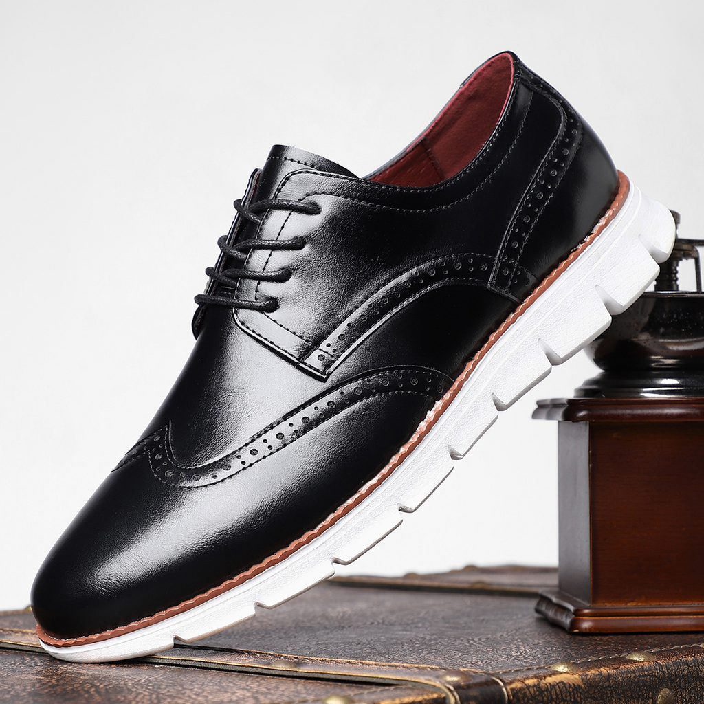 Cristiano Authentic Leather Sneakers
