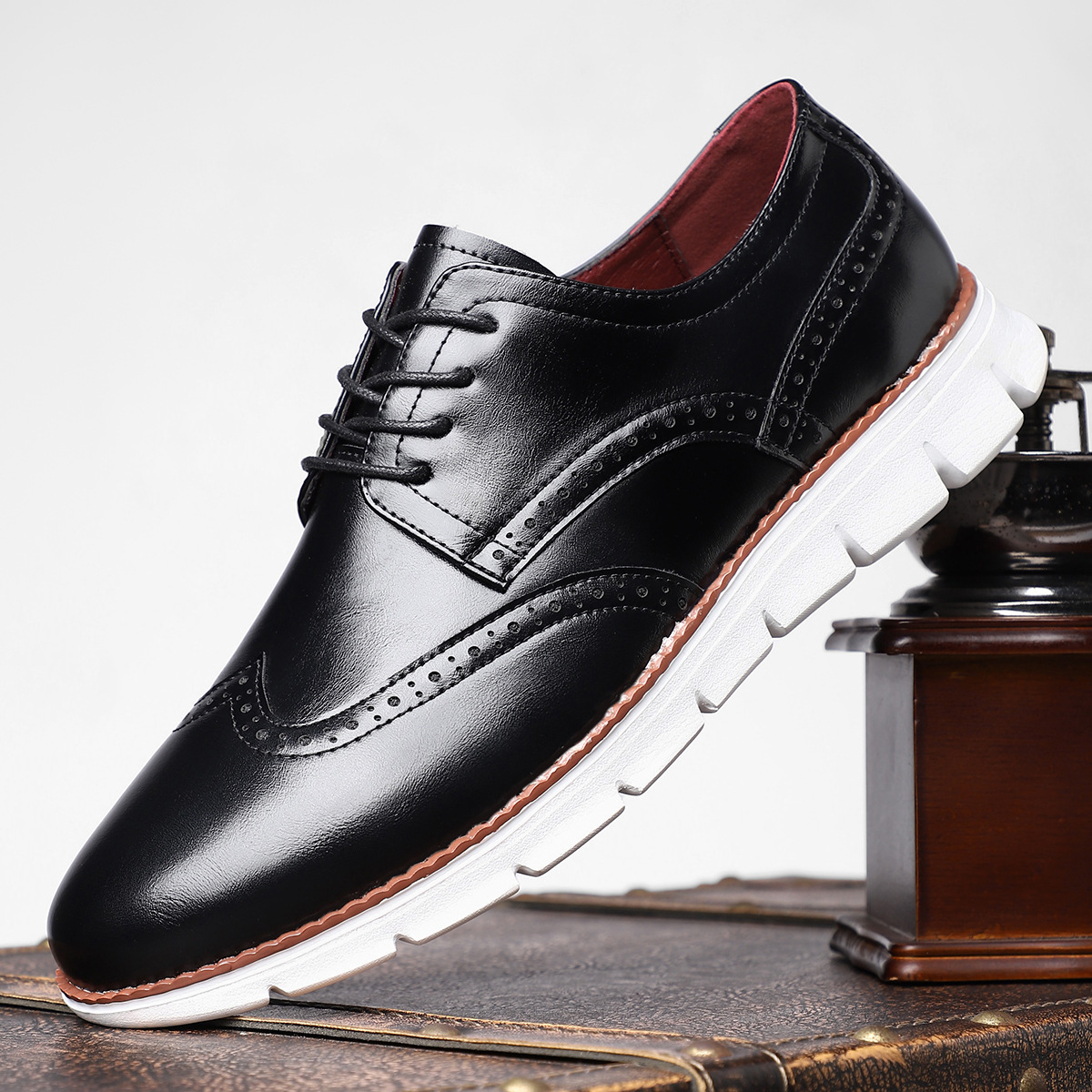 Cristiano Authentic Leather Sneakers