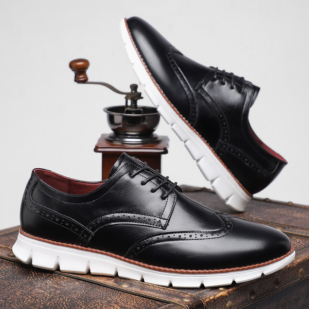 Cristiano Authentic Leather Sneakers