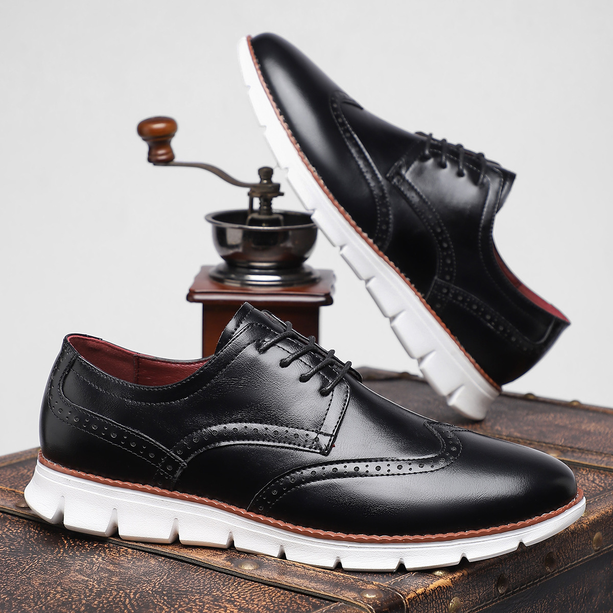 Cristiano Authentic Leather Sneakers