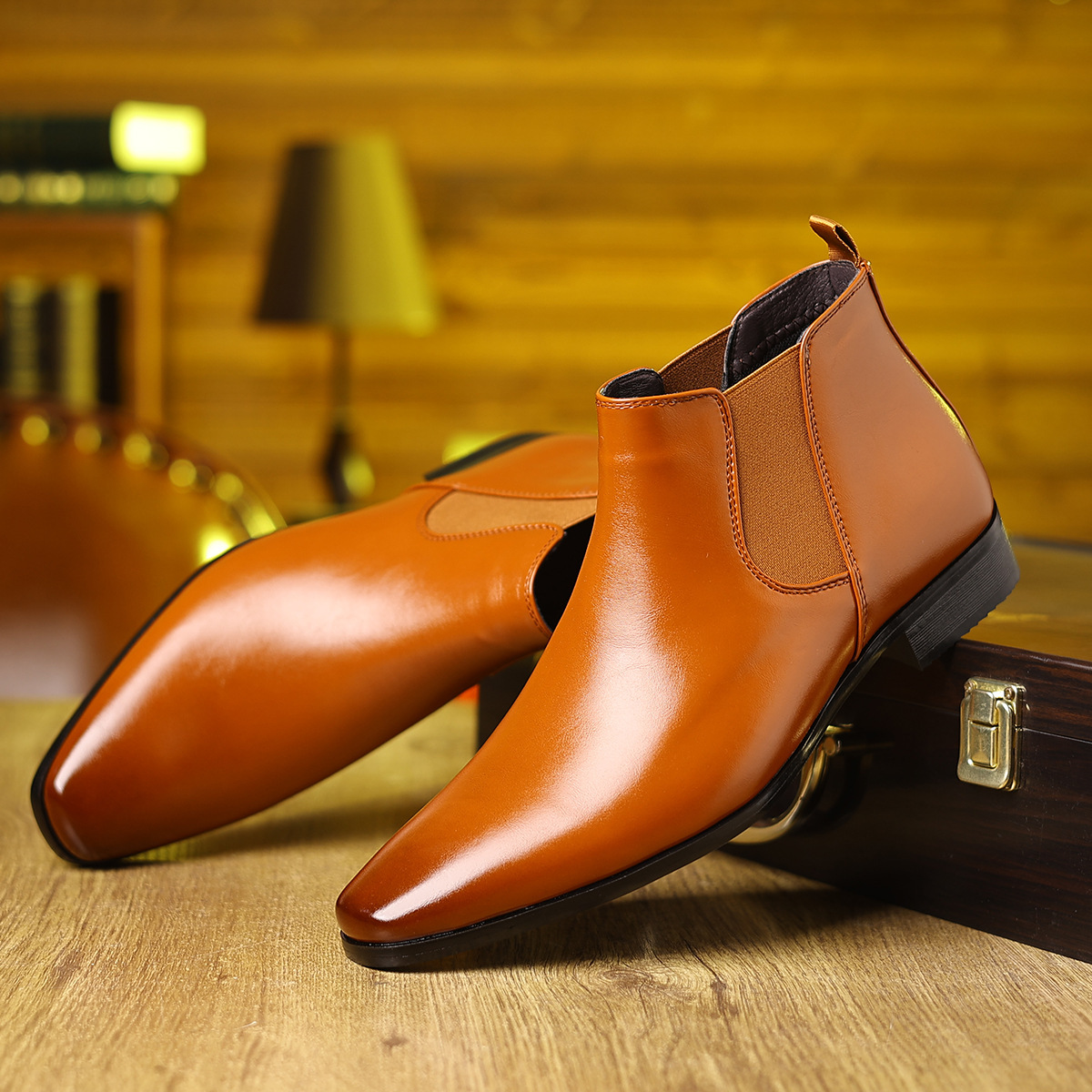 Bradford Leather Ankle Boots