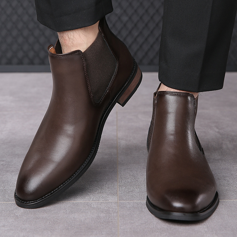 Harrison Leather Ankle Boots