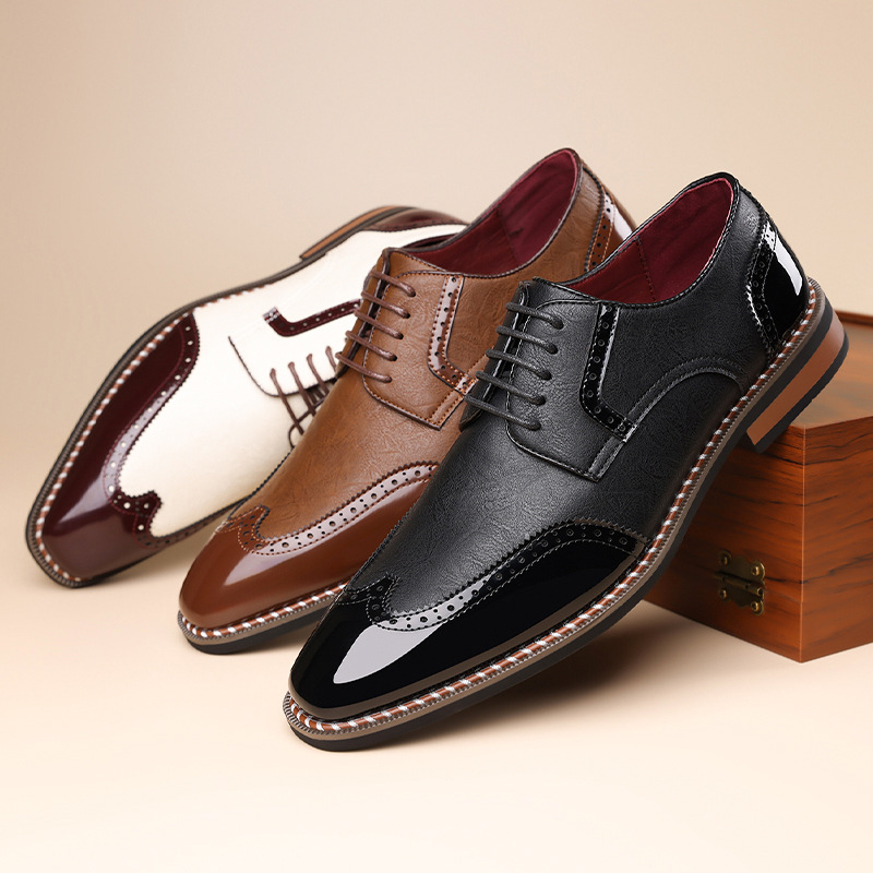 Lombardi Classic Brogue Dress Shoes