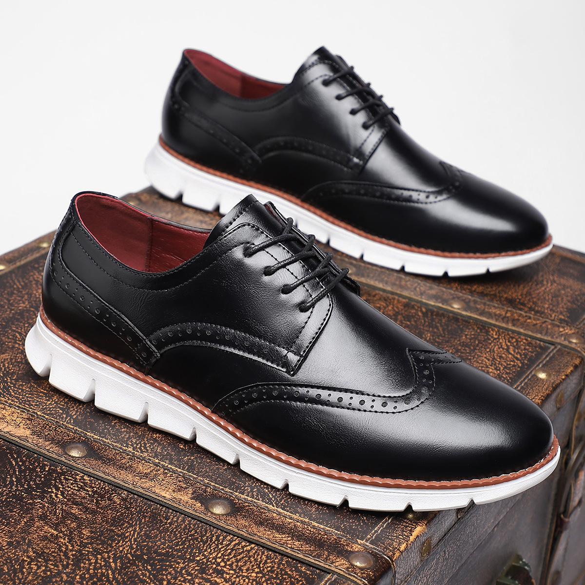 Cristiano Authentic Leather Sneakers