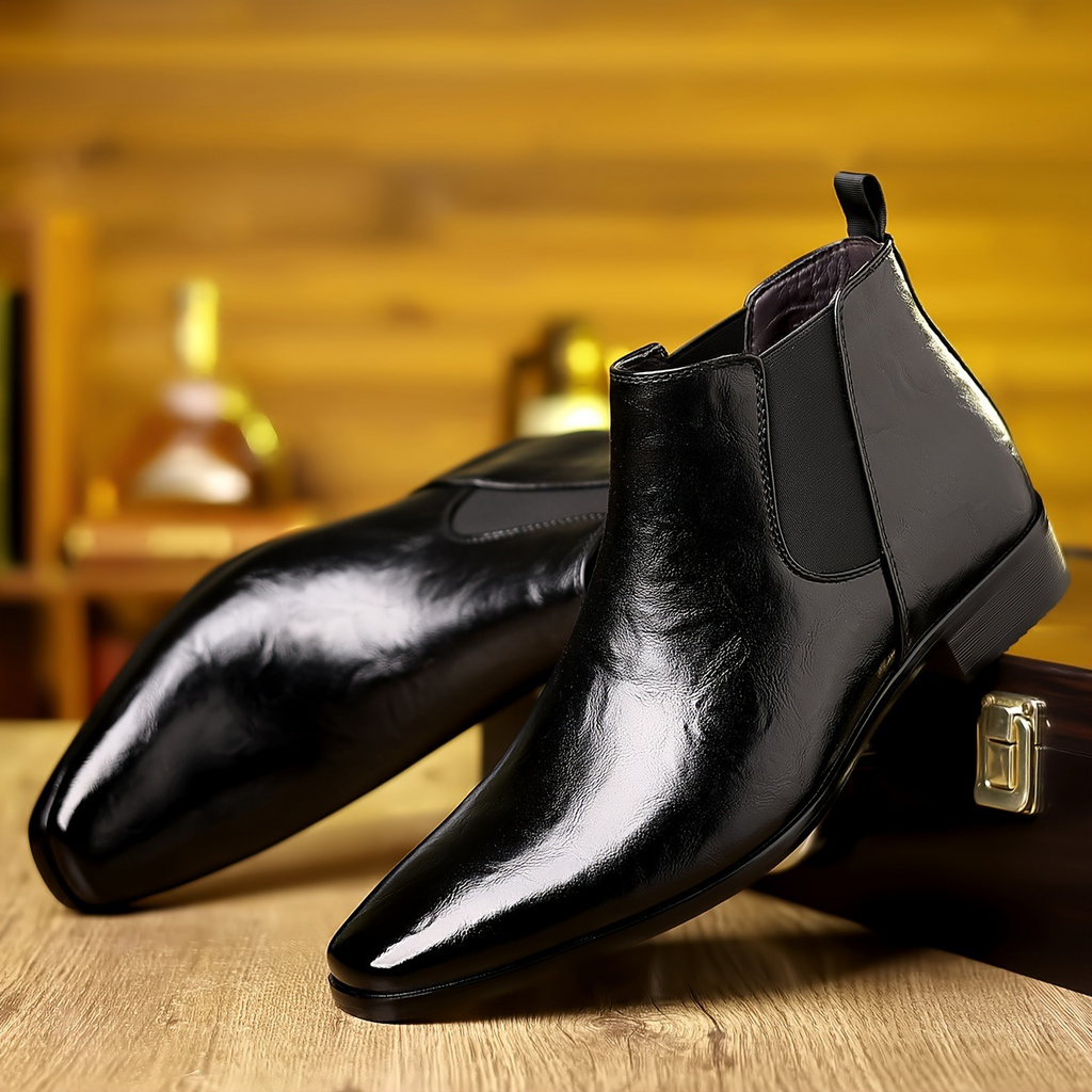 Bradford Leather Ankle Boots