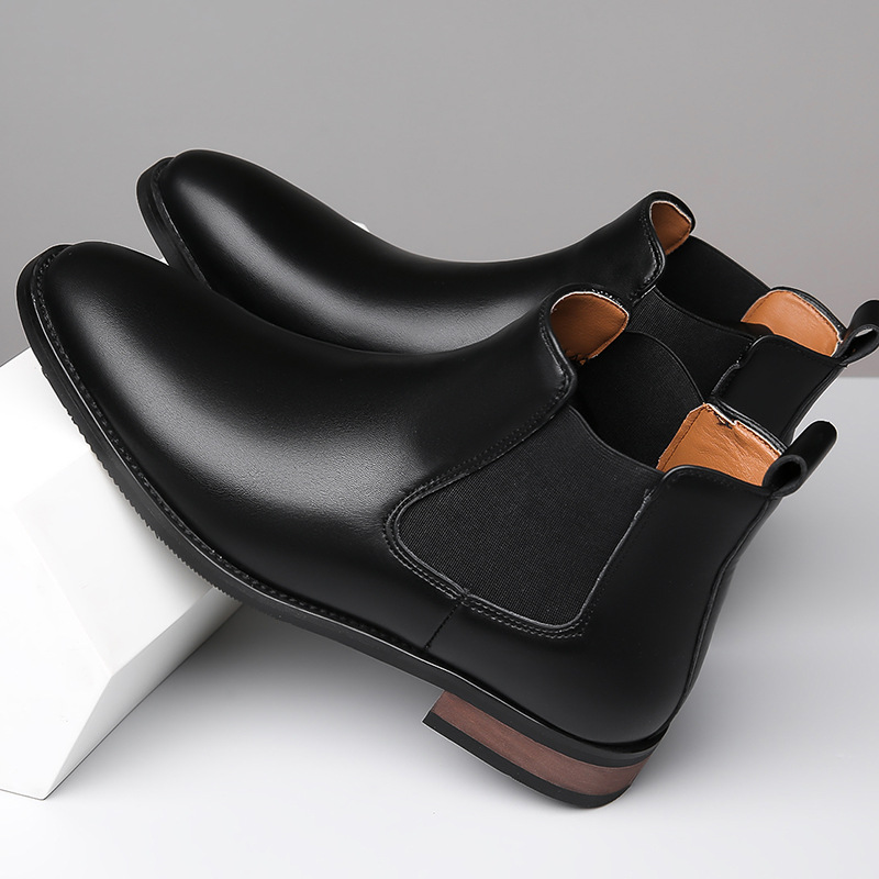 Harrison Leather Ankle Boots