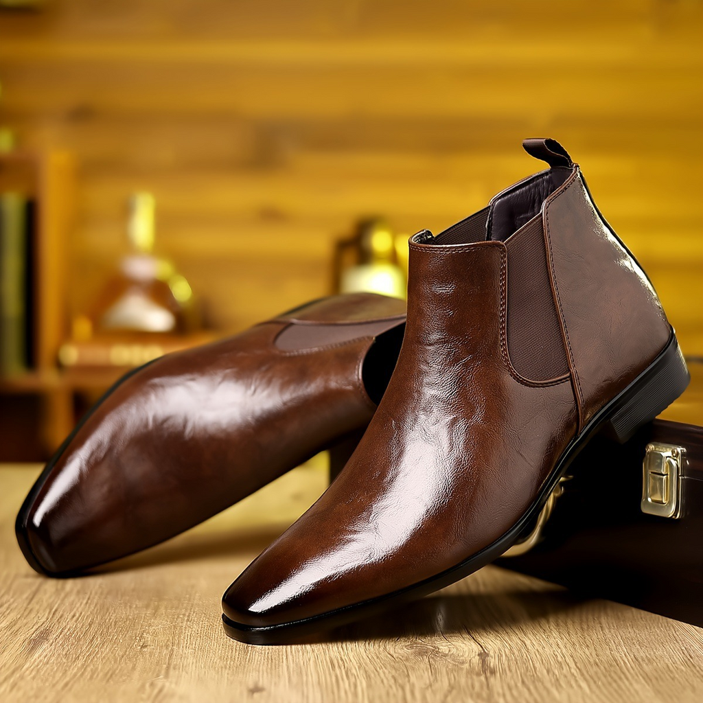 Bradford Leather Ankle Boots