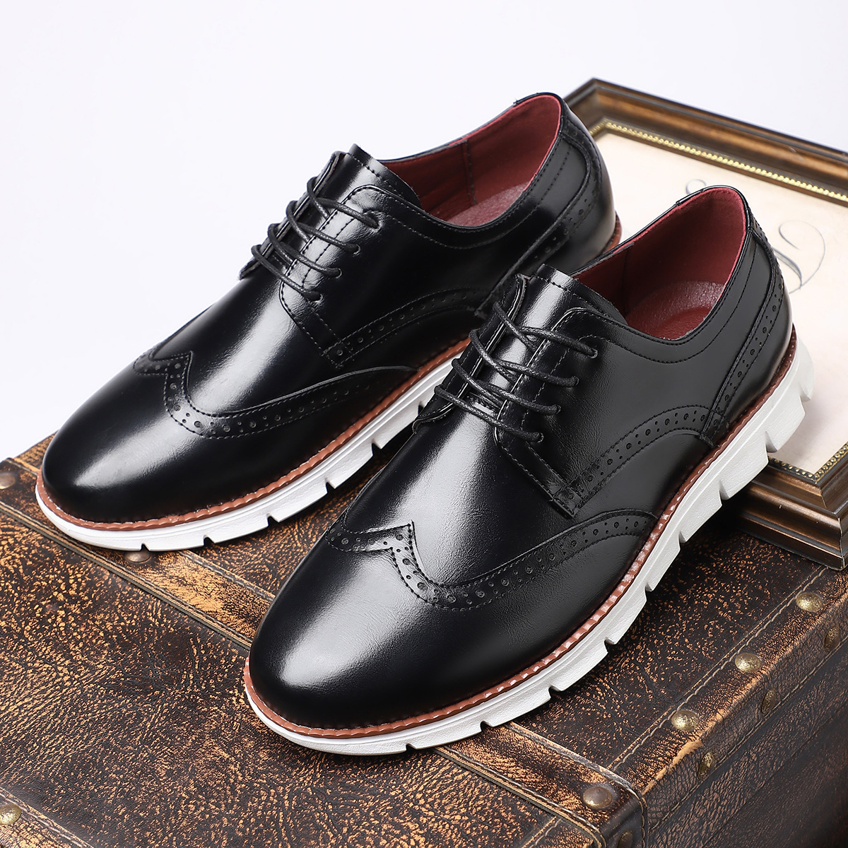 Cristiano Authentic Leather Sneakers