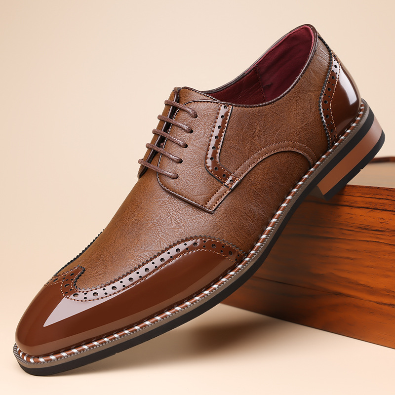 Lombardi Classic Brogue Dress Shoes