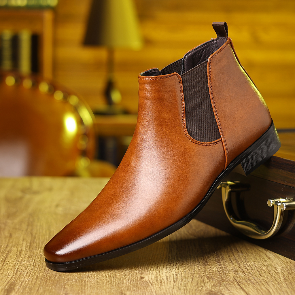 Bradford Leather Ankle Boots