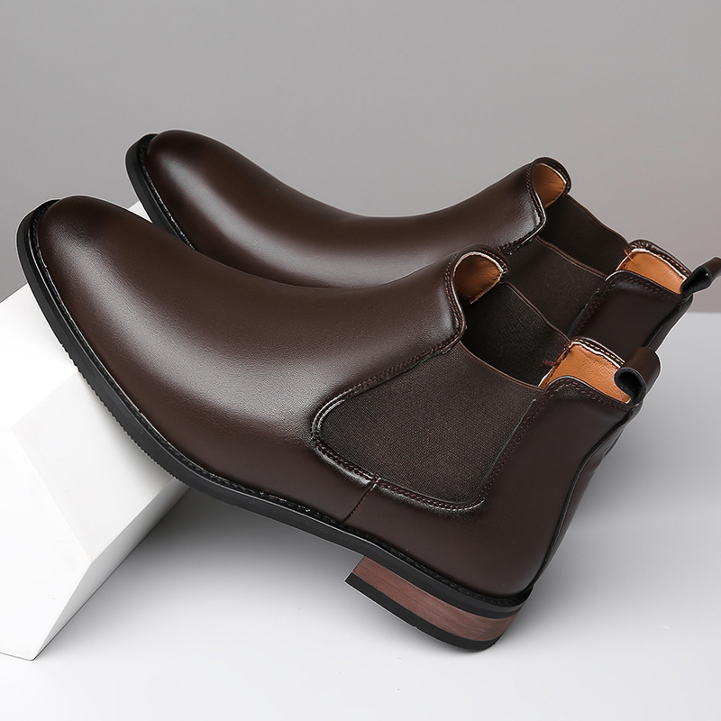 Harrison Leather Ankle Boots