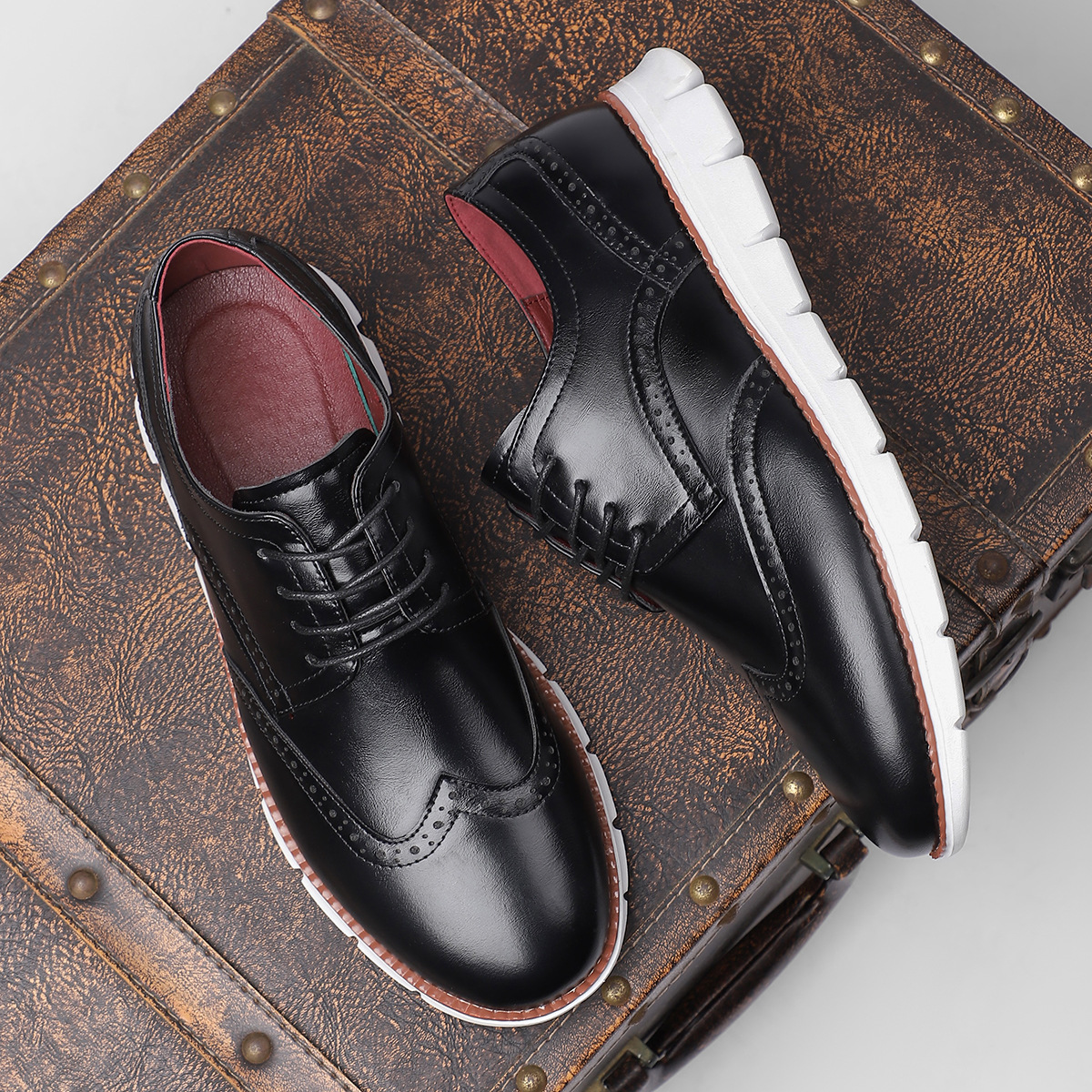 Cristiano Authentic Leather Sneakers