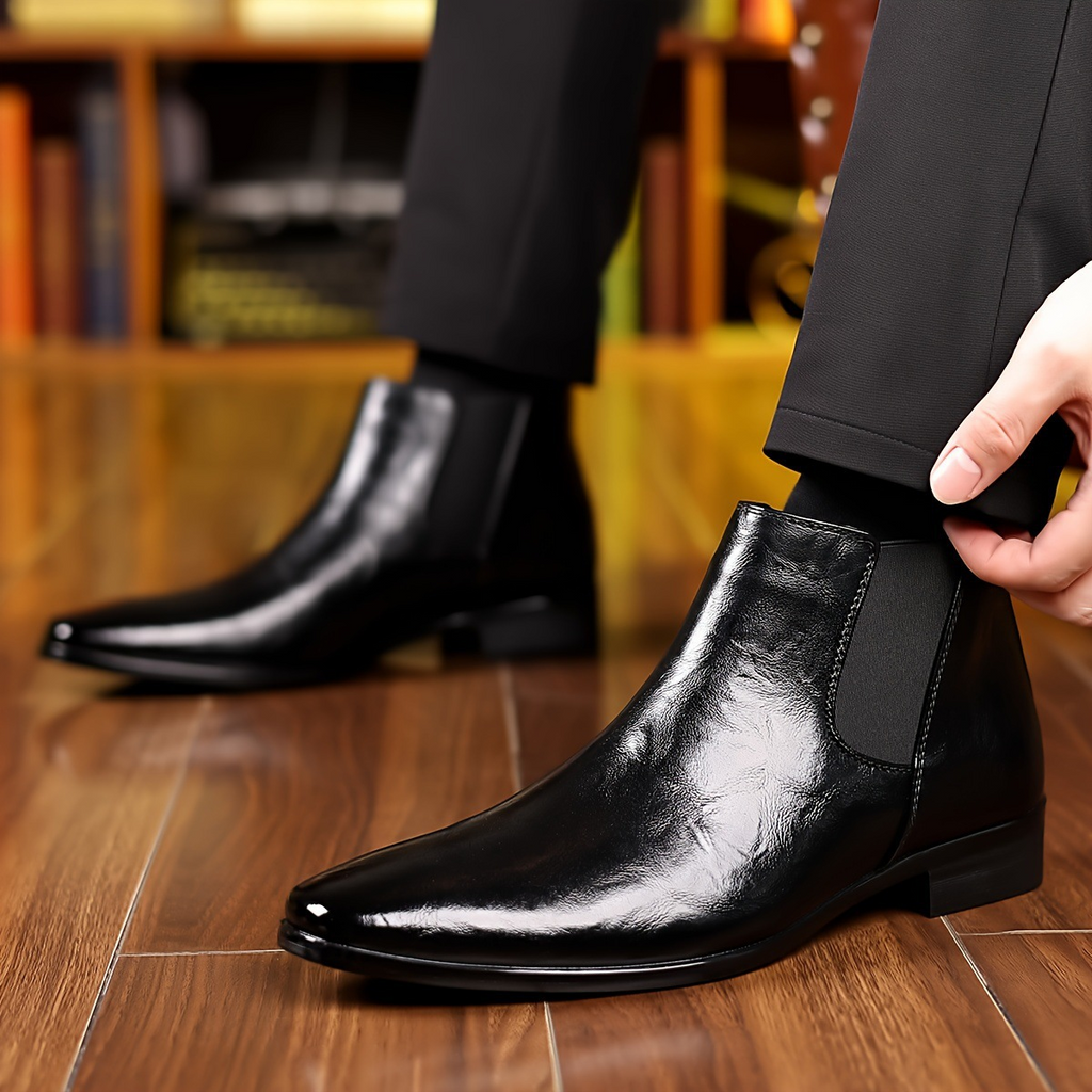 Bradford Leather Ankle Boots