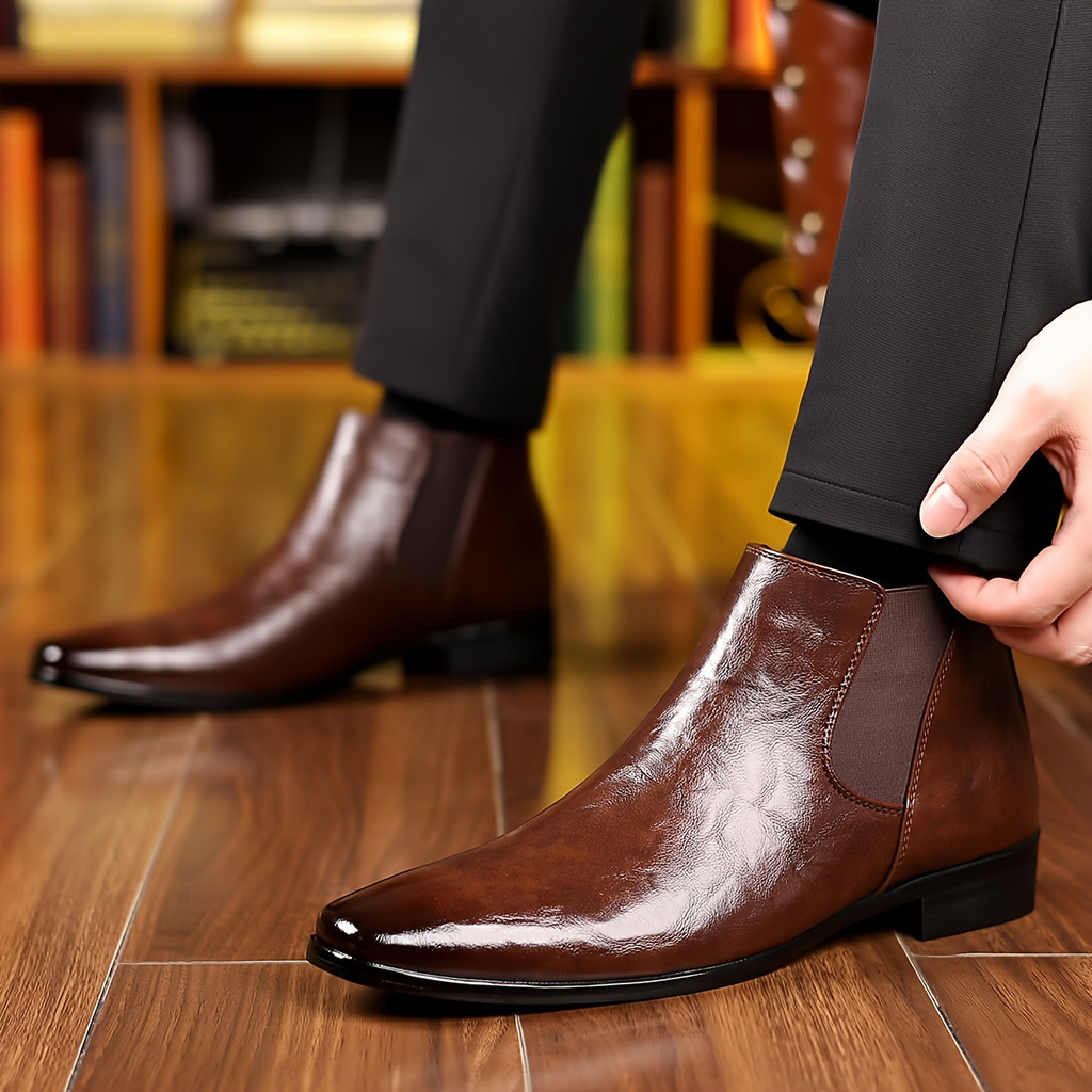 Bradford Leather Ankle Boots