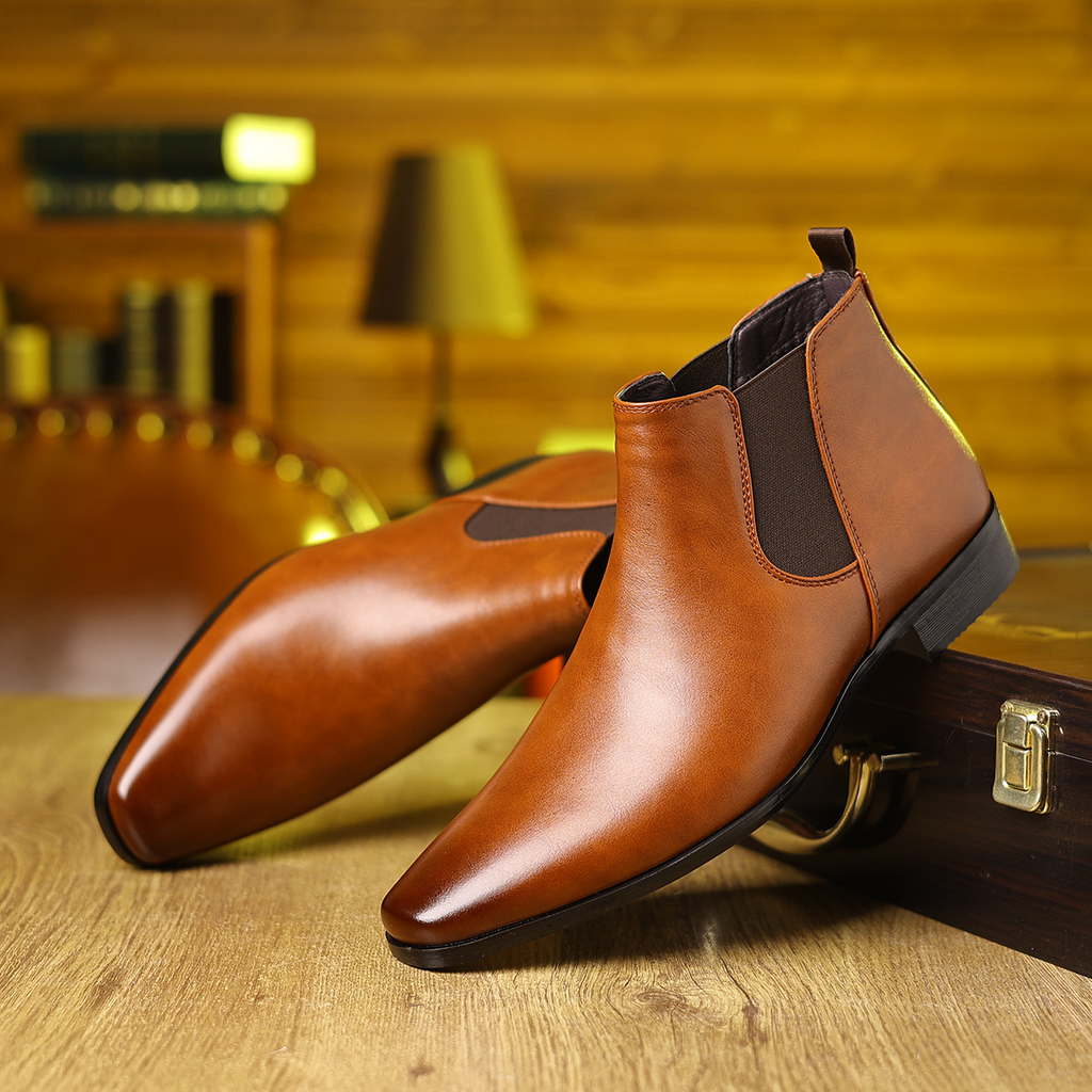 Bradford Leather Ankle Boots