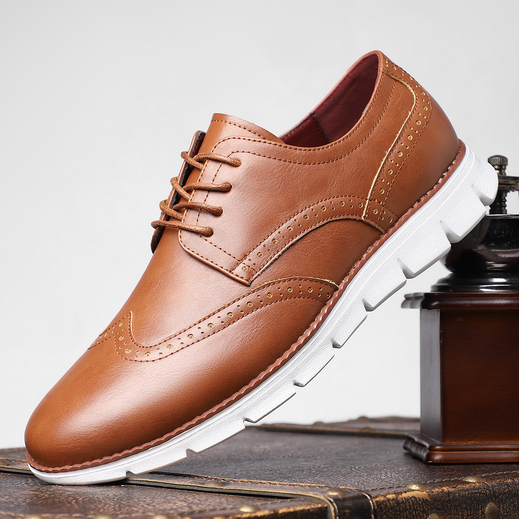 Cristiano Authentic Leather Sneakers