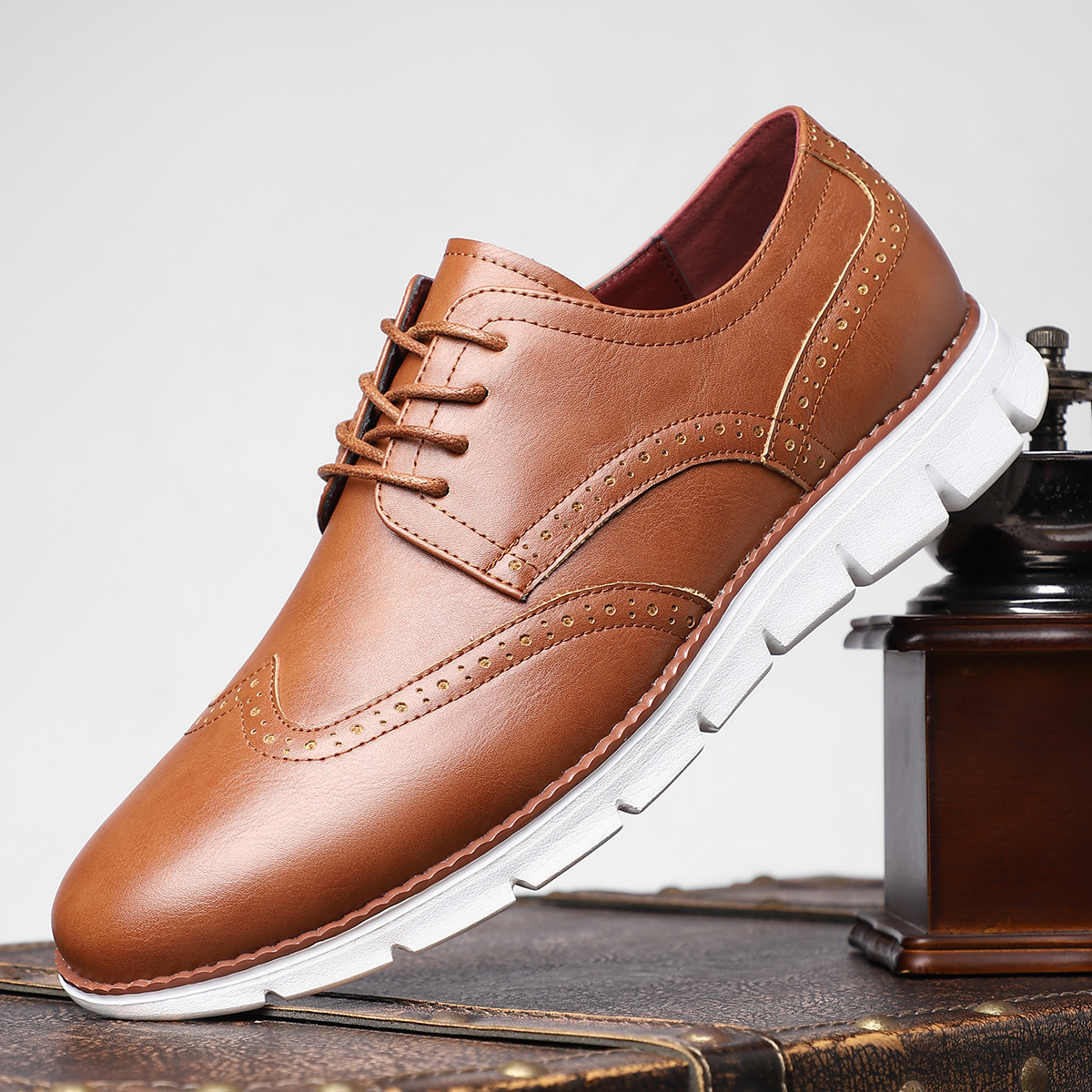 Cristiano Authentic Leather Sneakers