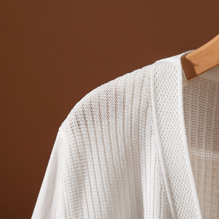 Avery Luxe Silk Knit Cardigan