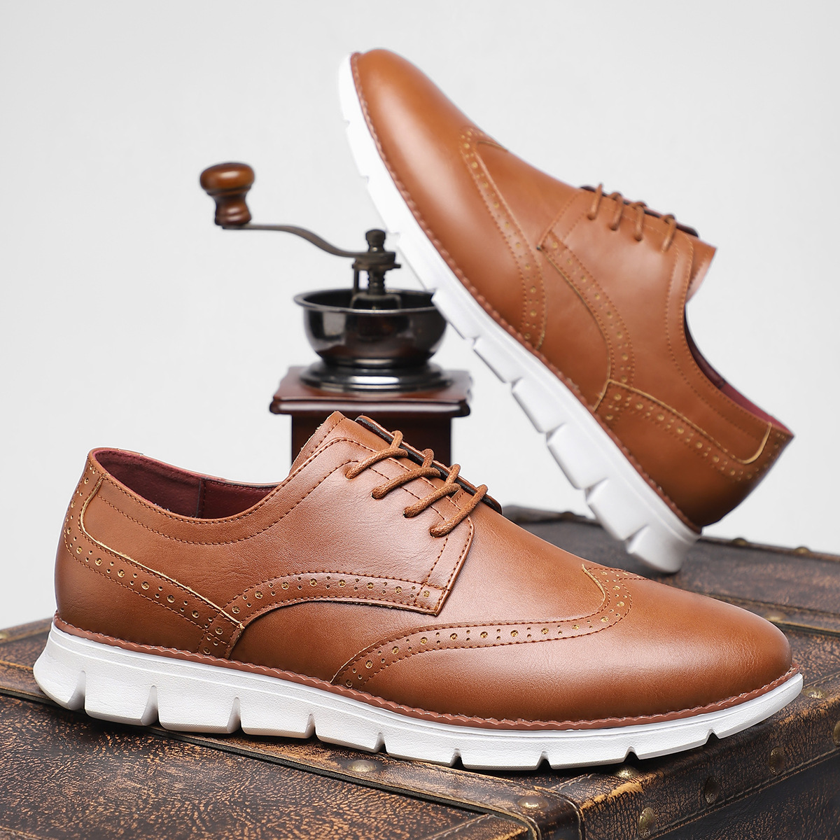 Cristiano Authentic Leather Sneakers