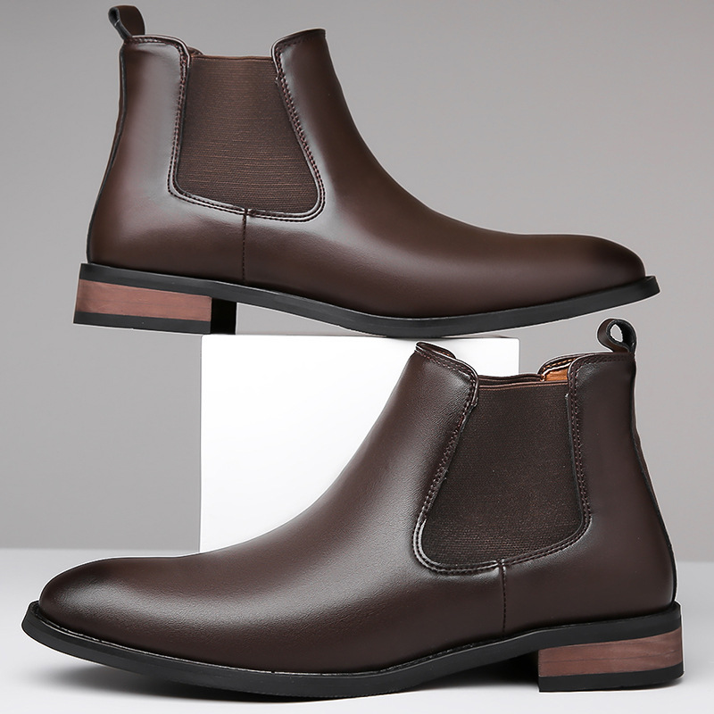 Harrison Leather Ankle Boots