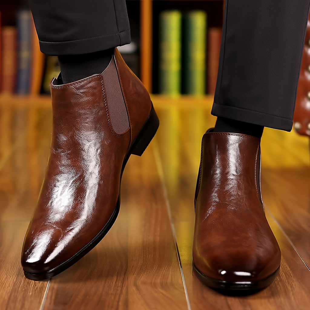 Bradford Leather Ankle Boots