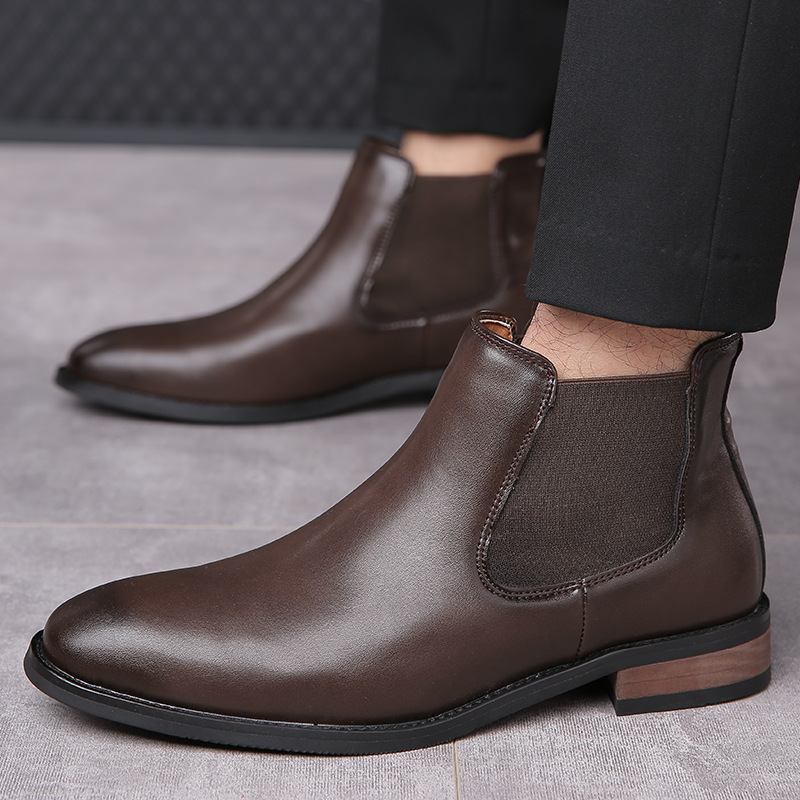 Harrison Leather Ankle Boots
