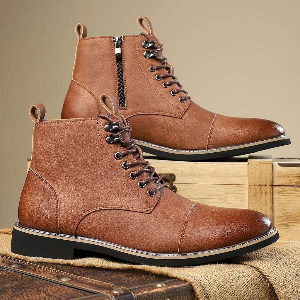 Authentic Leather Heritage Boots