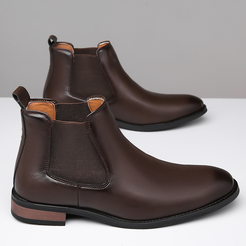 Harrison Leather Ankle Boots