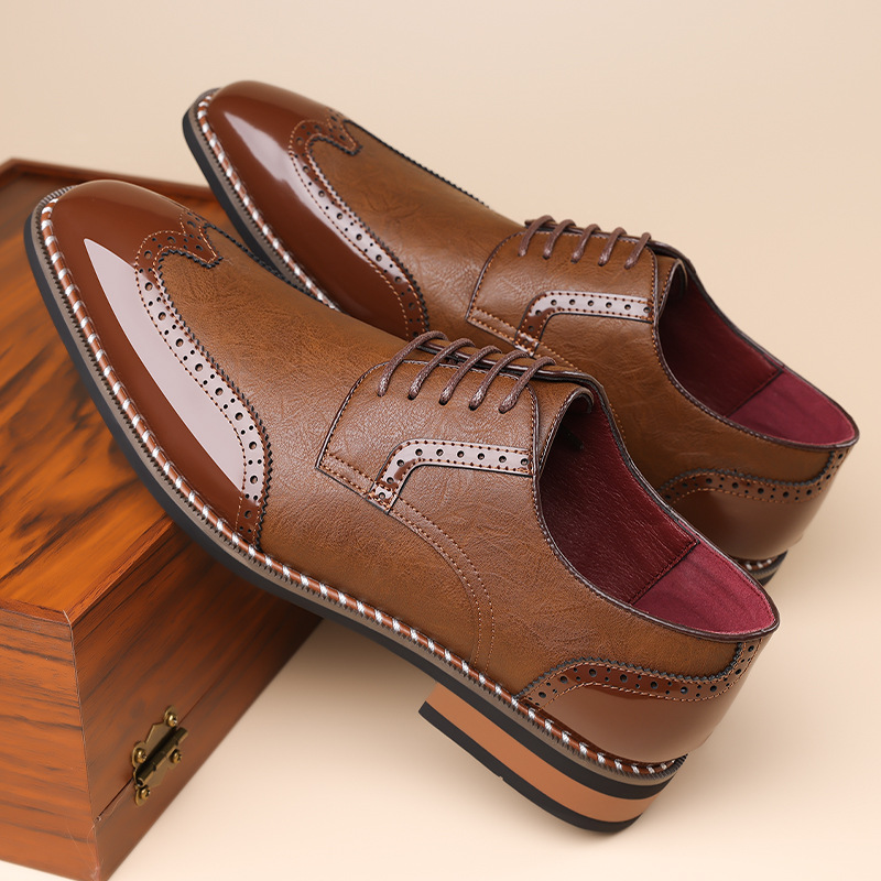 Lombardi Classic Brogue Dress Shoes