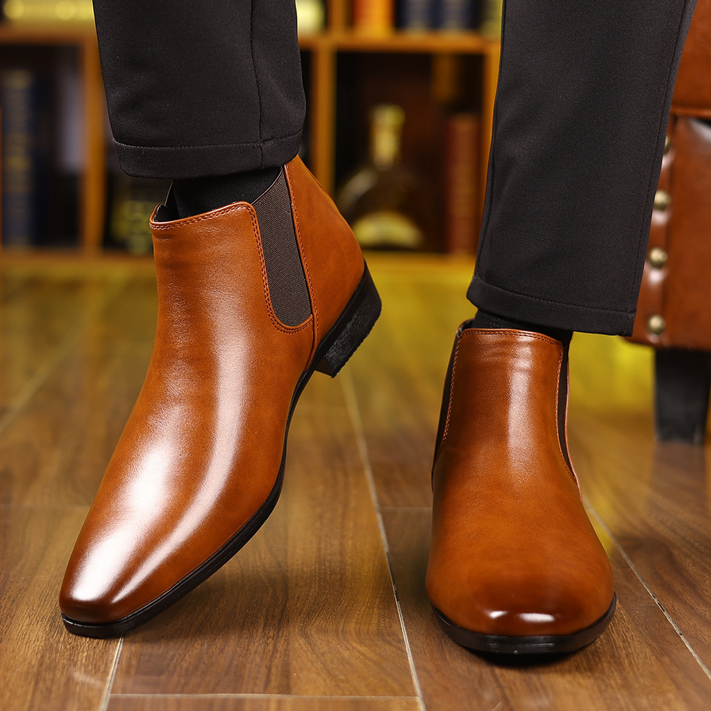 Bradford Leather Ankle Boots