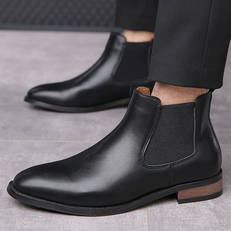 Harrison Leather Ankle Boots