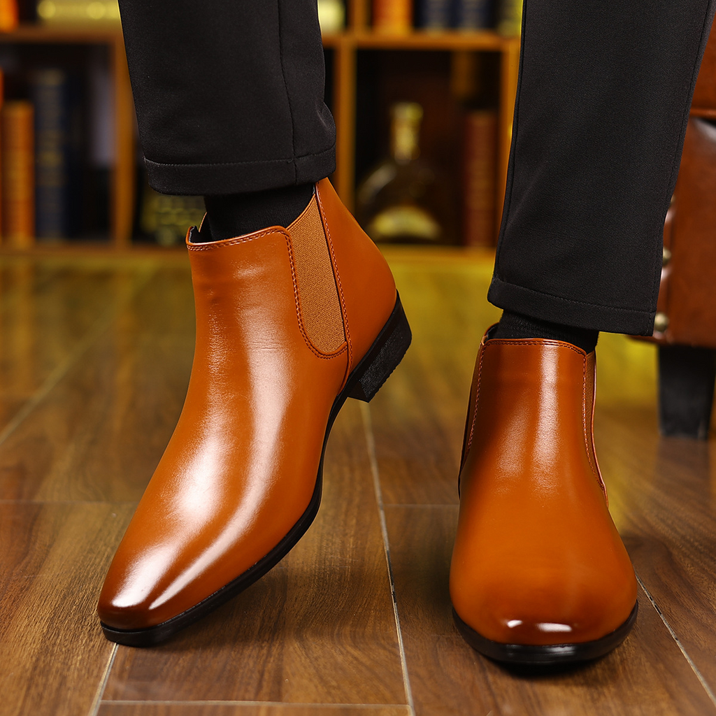 Bradford Leather Ankle Boots