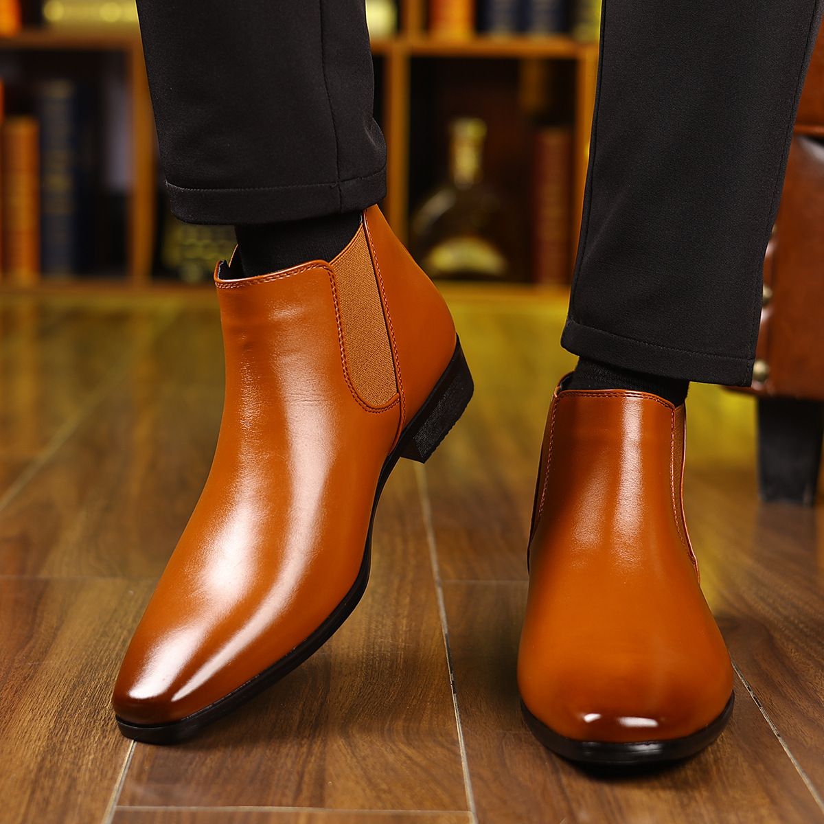Bradford Leather Ankle Boots