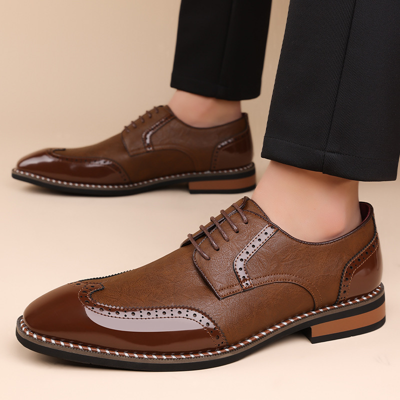 Lombardi Classic Brogue Dress Shoes